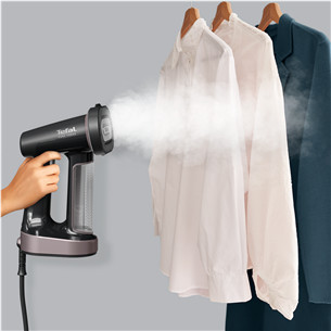 Tefal Pure Force, 3-in-1, 1800 W, black/pink - Clothing steamer