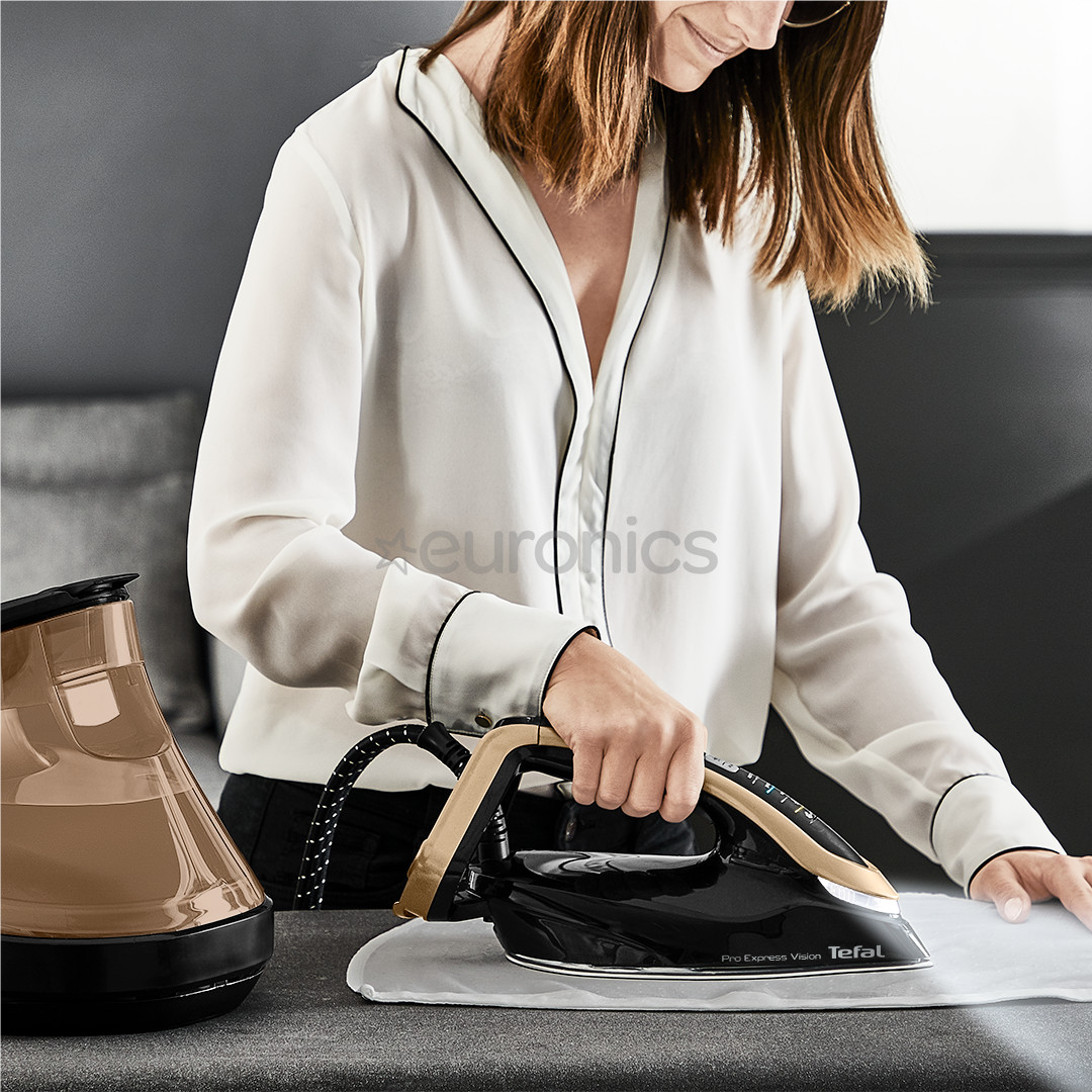 Tefal Pro Express Vision, must/kuldne - Triikimissüsteem
