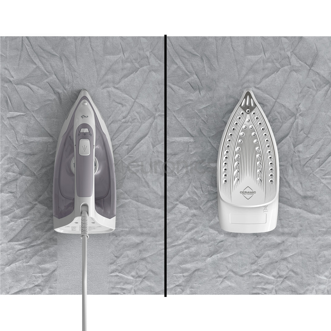 Tefal Virtuo 30, 2000 Вт, белый/серый - Паровой утюг