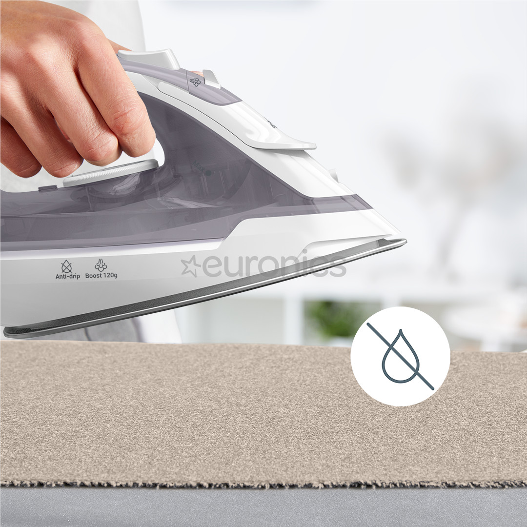 Tefal Virtuo 30, 2000 Вт, белый/серый - Паровой утюг