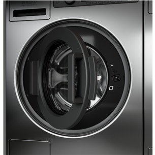 Asko, Professional, 7 kg, depth 59,1 cm, 1400 rpm, grey - Front load washing machine