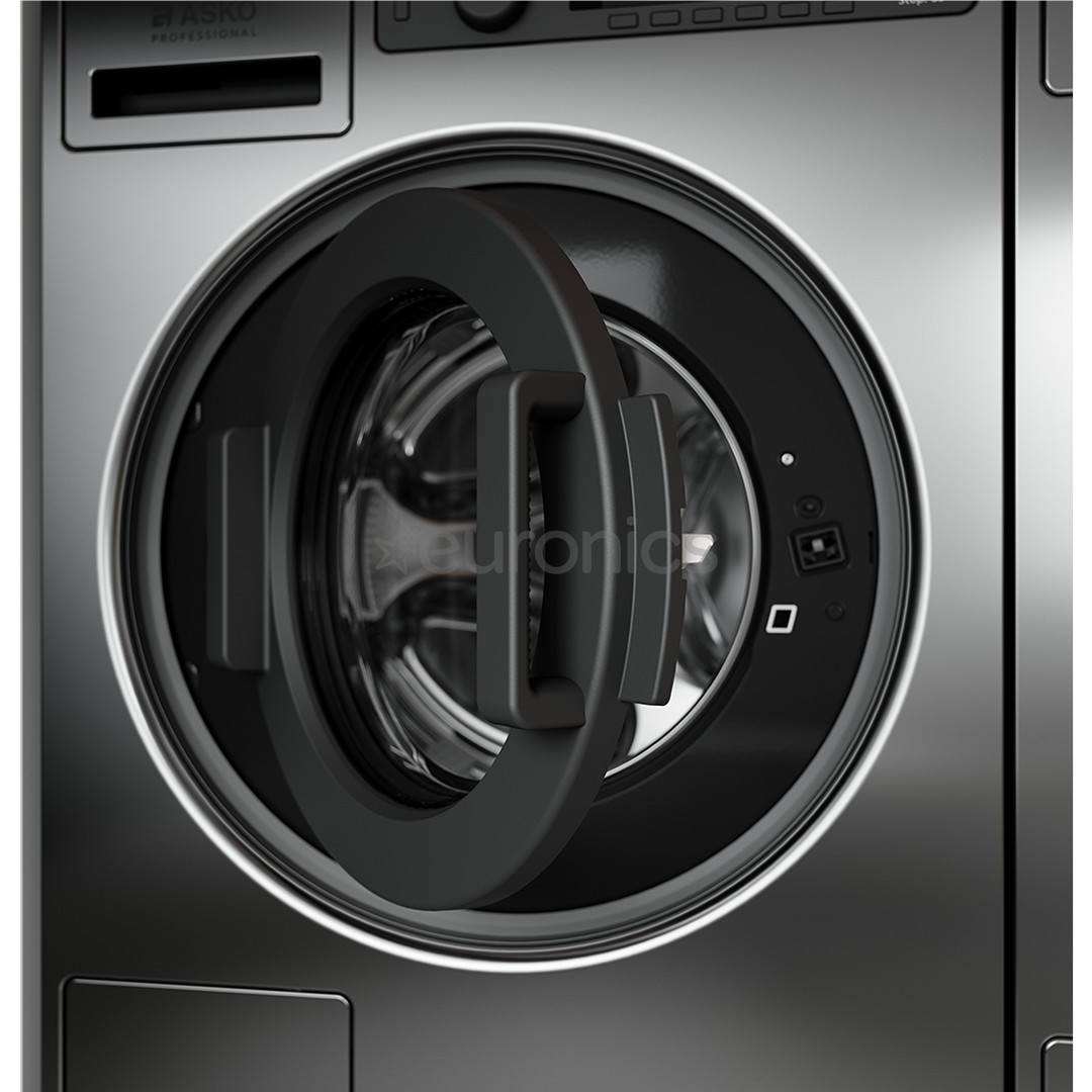 Asko, Professional, 7 kg, depth 59,1 cm, 1400 rpm, grey - Front load washing machine