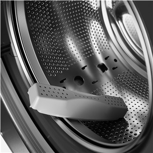 Asko, Professional, 7 kg, depth 59,1 cm, 1400 rpm, grey - Front load washing machine