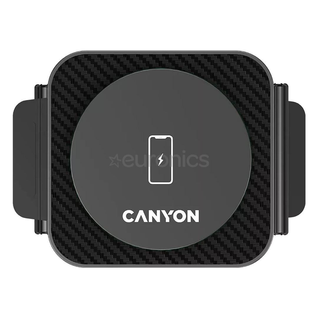 Canyon WS-305 3 в 1, черный - Беспроводное зарядное устройство