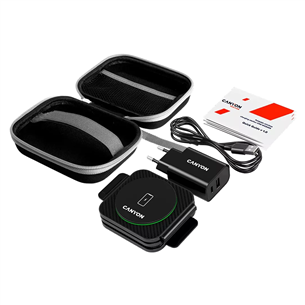 Canyon WS-305 3-in-1, must - Juhtmevaba laadija