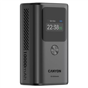 Canyon OnPower 130, 10000 mAh, tumehall - Akupank
