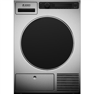 Asko, Professional, 8 кг, глубина 76,9 см, нерж. сталь - Сушильная машина