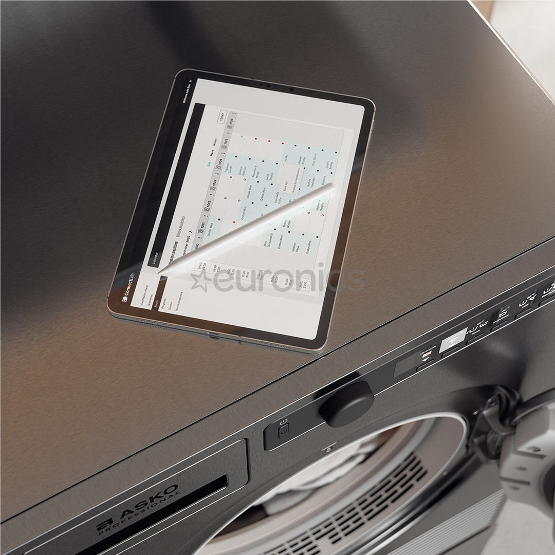 Asko, Professional, 8 кг, глубина 76,9 см, нерж. сталь - Сушильная машина