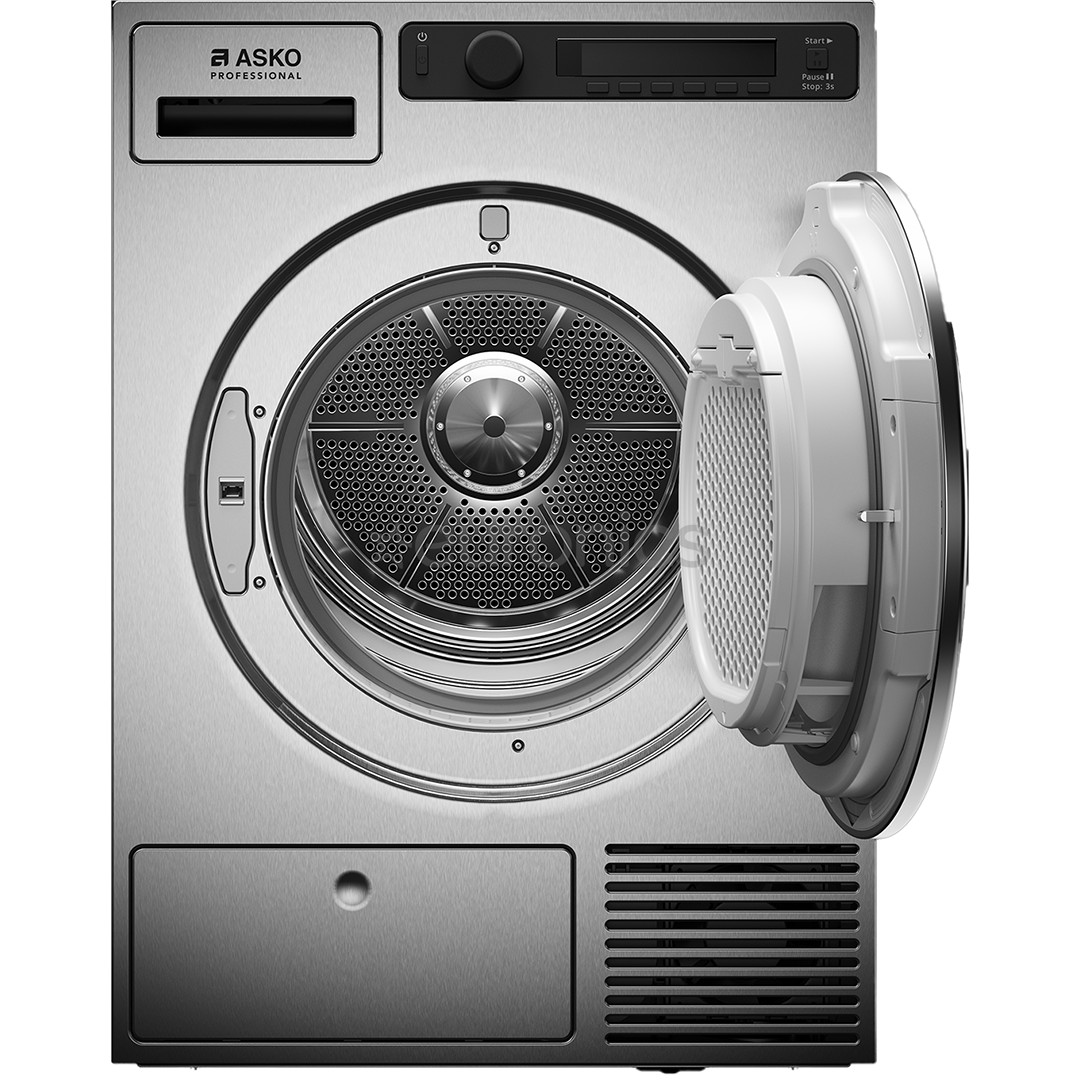 Asko, Professional, 7 kg, sügavus 65,4 cm, roostevaba teras - Pesukuivati