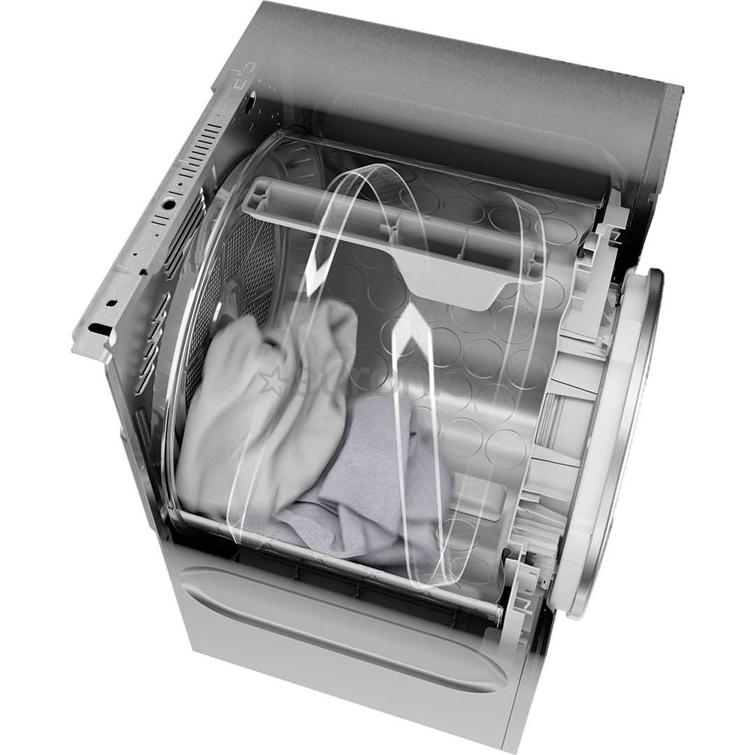 Asko, Professional, 7 кг, глубина 65,4 см, серый - Сушильная машина