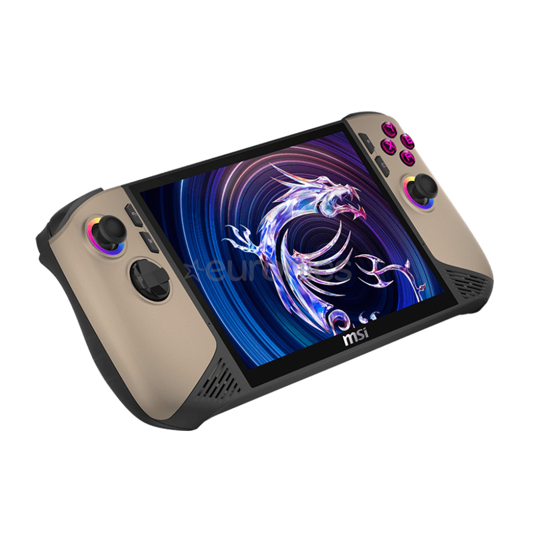 MSI Claw 8 AI+, 8'', 120 Гц, Ultra 7, 32 ГБ, 1 ТБ, бежевый - Карманный компьютер