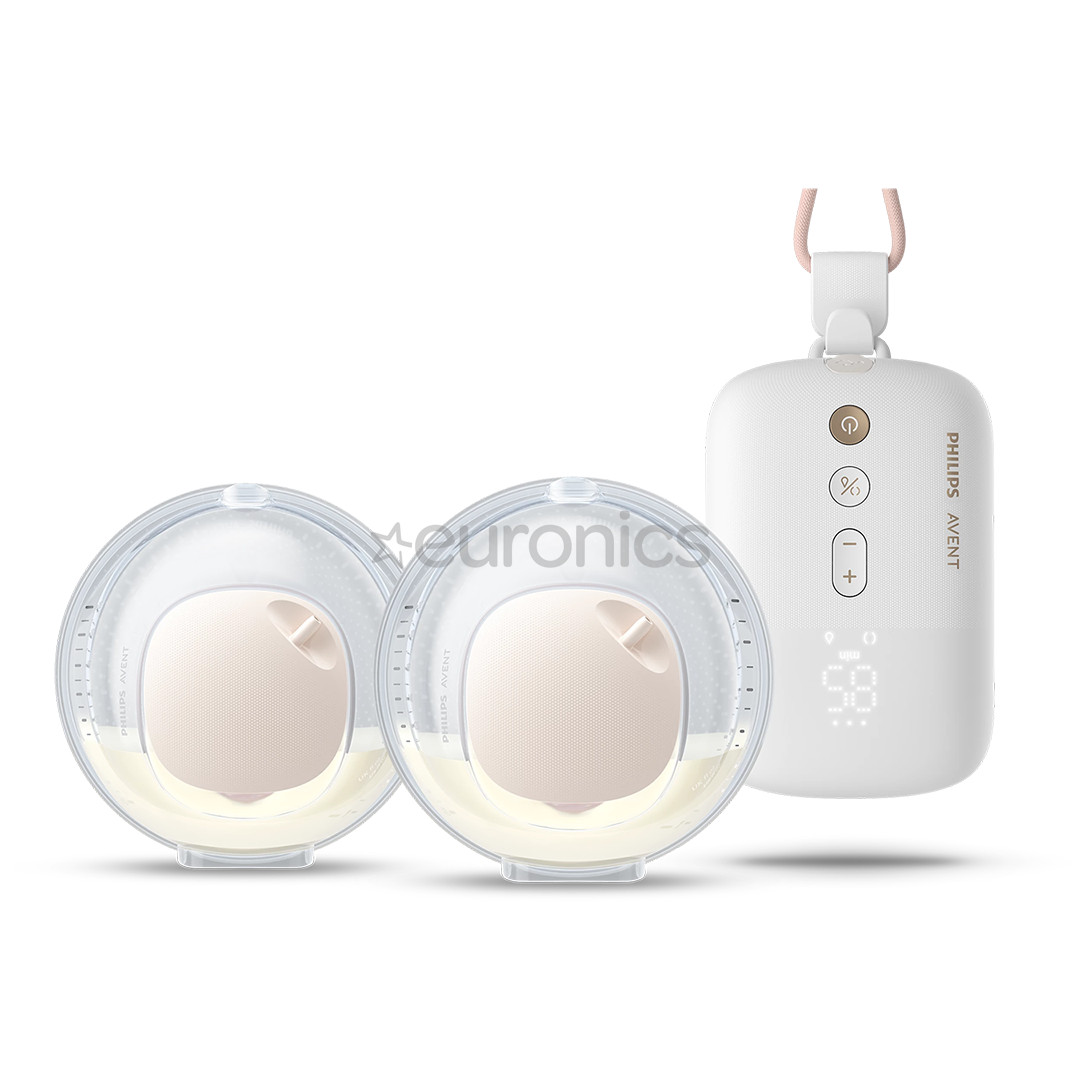 Philips Avent Hands-free, белый - Двойной электрический молокоотсос