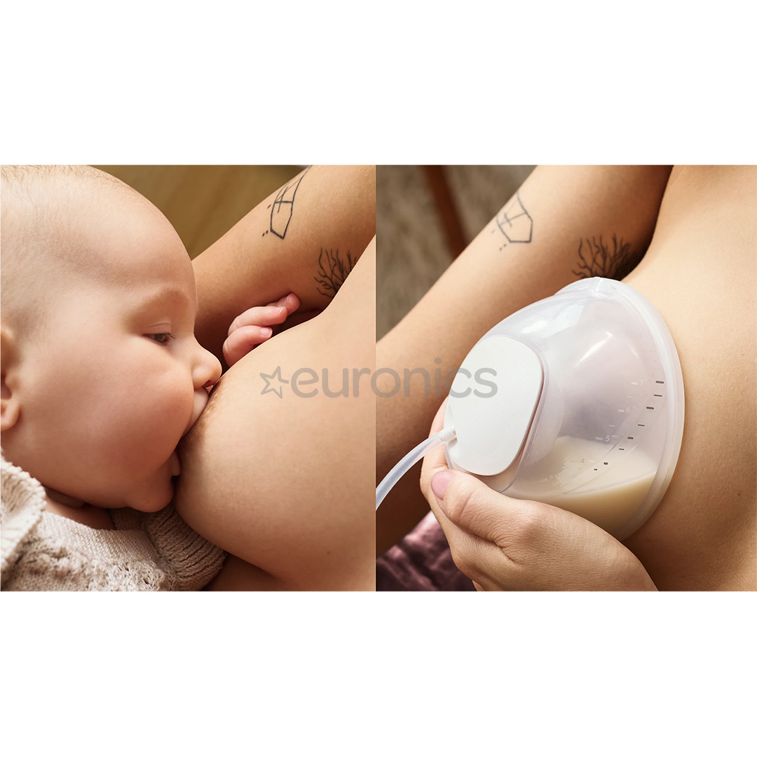 Philips Avent Hands-free, белый - Двойной электрический молокоотсос