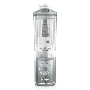 Ninja Blast Max, silver - Portable cordless blender