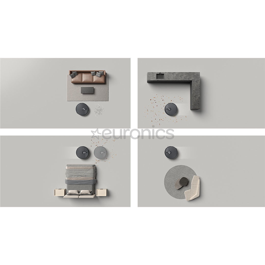 Xiaomi X20 Max, wet & dry, black - Robot vacuum cleaner