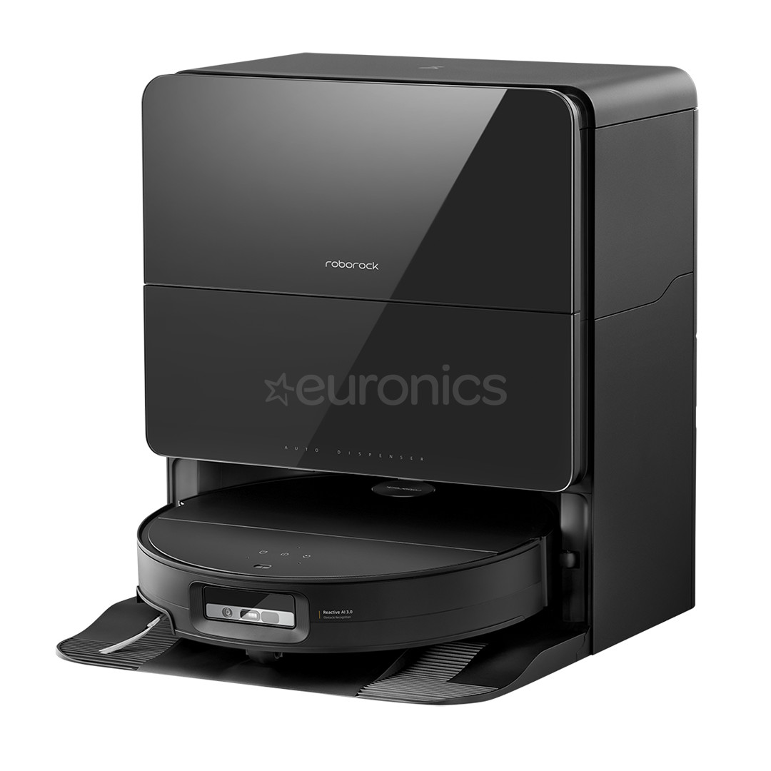 Roborock Saros 10, wet & dry, black - Robot vacuum cleaner