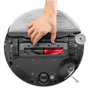 Roborock Saros 10, wet & dry, black - Robot vacuum cleaner