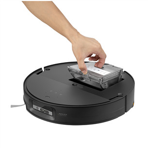 Roborock Saros 10, wet & dry, black - Robot vacuum cleaner