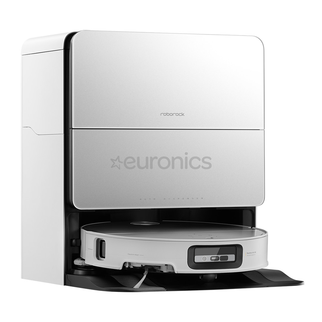 Roborock Saros 10, märg- ja kuivpuhastus, valge - Robottolmuimeja