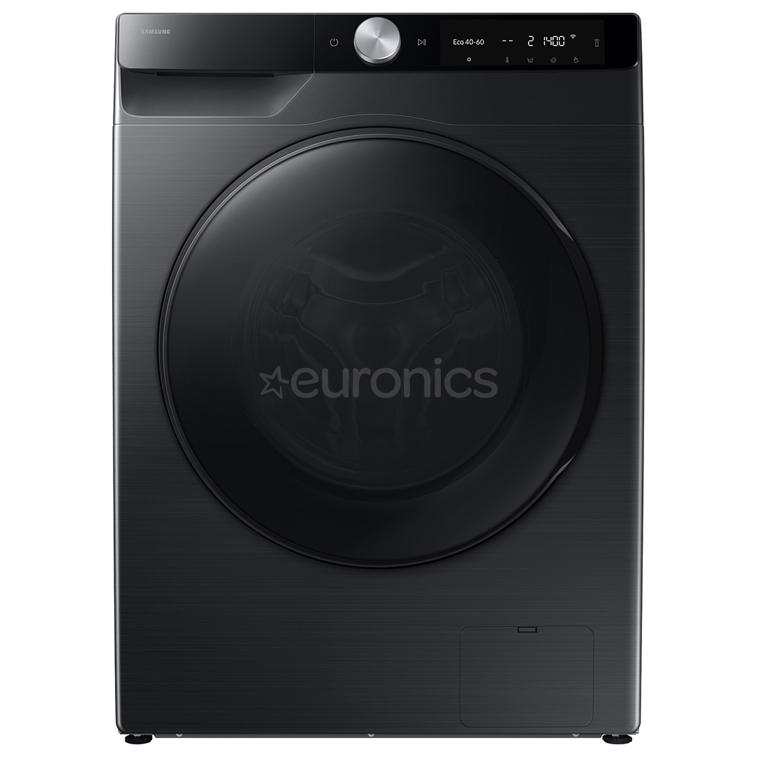 Samsung, 5 kg / 9 kg, depth 48 cm, 1400 rpm, black - Washer-dryer combo