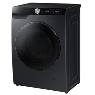 Samsung, 5 kg / 9 kg, depth 48 cm, 1400 rpm, black - Washer-dryer combo