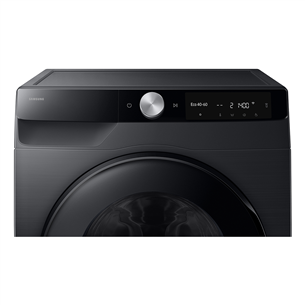 Samsung, 5 kg / 9 kg, depth 48 cm, 1400 rpm, black - Washer-dryer combo