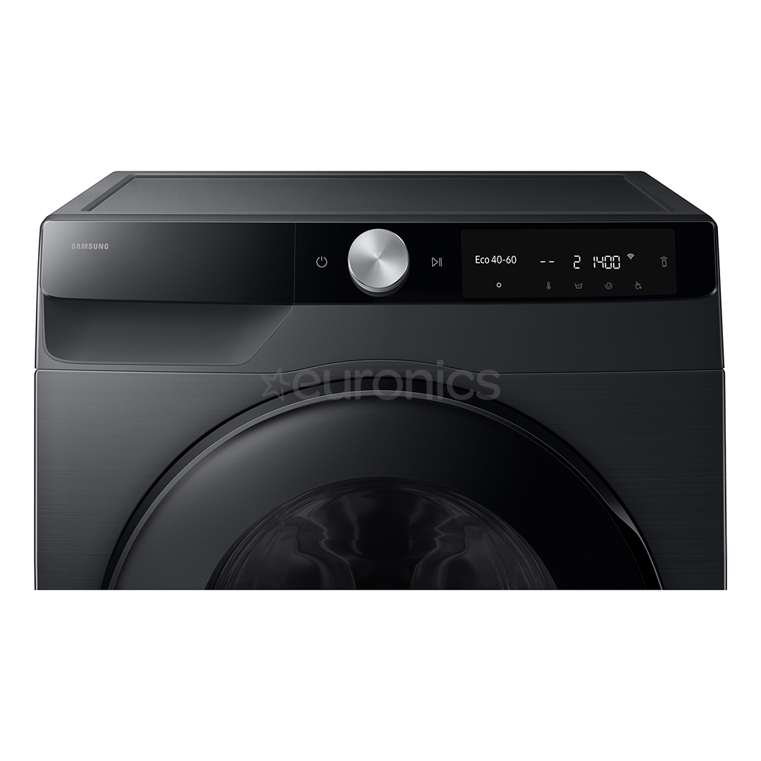 Samsung, 5 kg / 9 kg, depth 48 cm, 1400 rpm, black - Washer-dryer combo