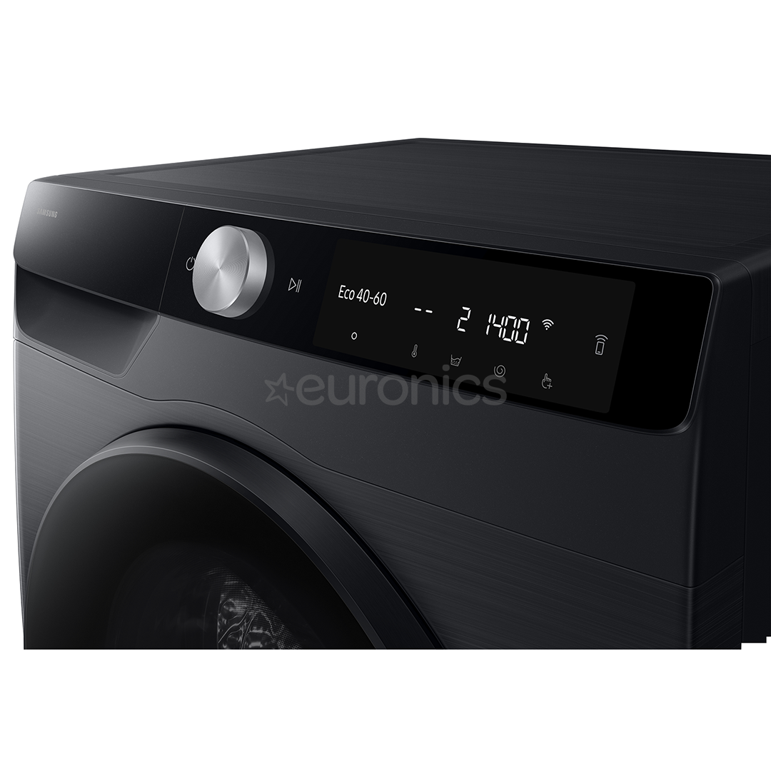 Samsung, 5 kg / 9 kg, depth 48 cm, 1400 rpm, black - Washer-dryer combo