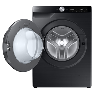 Samsung, 5 kg / 9 kg, depth 48 cm, 1400 rpm, black - Washer-dryer combo