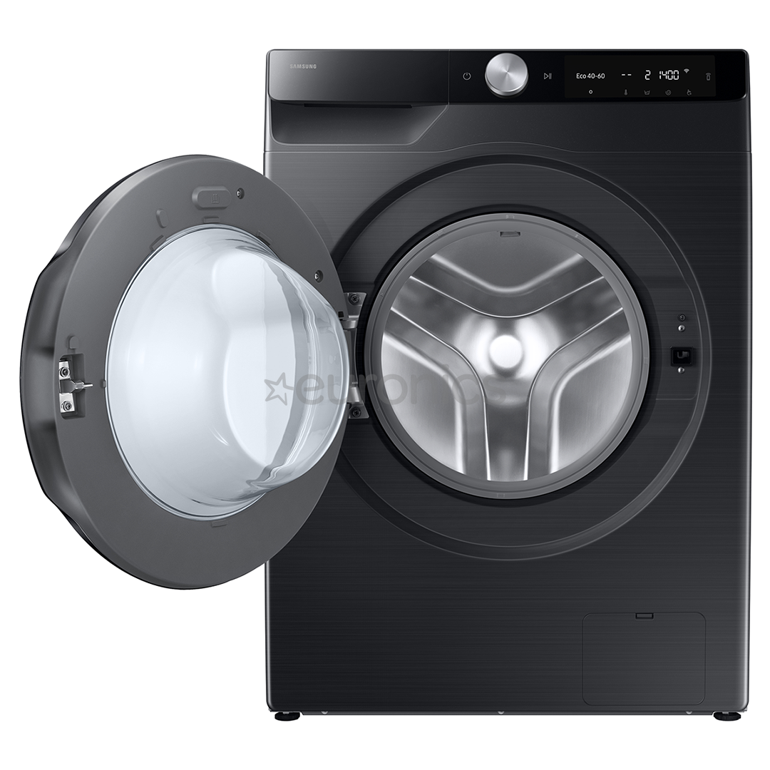 Samsung, 5 kg / 9 kg, depth 48 cm, 1400 rpm, black - Washer-dryer combo