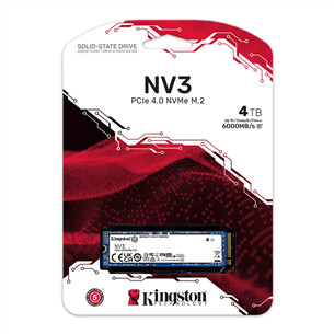Kingston SNV3S, 4 TB, sinine - SSD