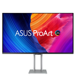 Asus ProArt OLED, 32'', 240 Гц, OLED, серебристый - Монитор PA32UCDM