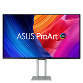 Asus ProArt OLED, 32'', 240 Гц, OLED, серебристый - Монитор