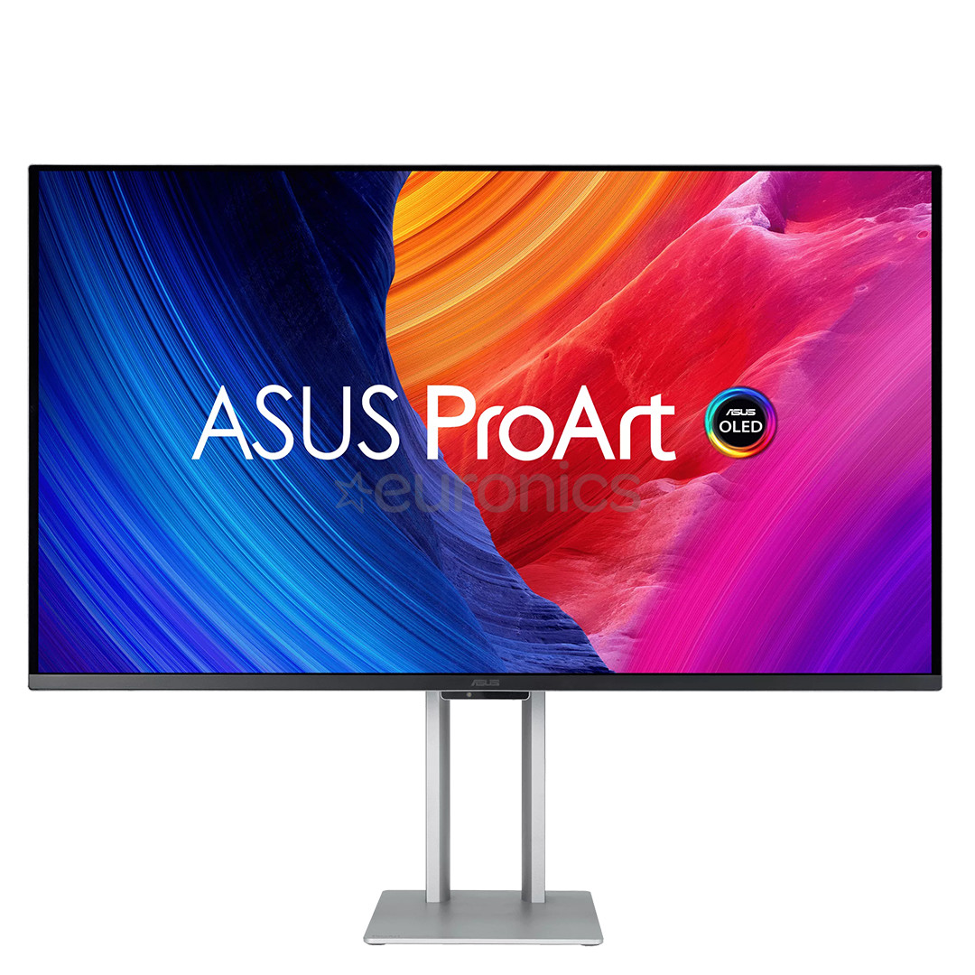 Asus ProArt OLED, 32'', 240 Hz, OLED, hõbe - Monitor
