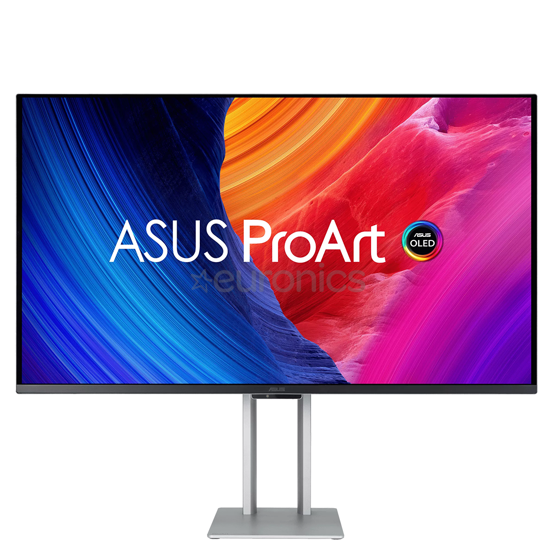 Asus ProArt OLED, 32'', 240 Гц, OLED, серебристый - Монитор