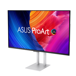 Asus ProArt OLED, 32'', 240 Гц, OLED, серебристый - Монитор