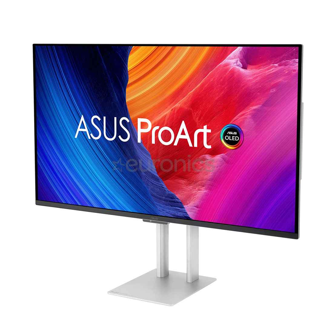 Asus ProArt OLED, 32'', 240 Hz, OLED, hõbe - Monitor