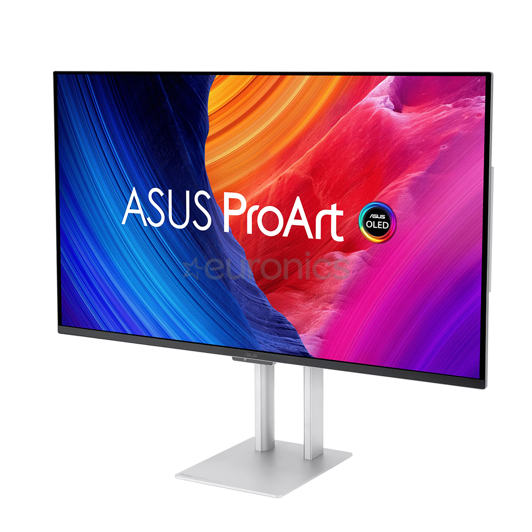 Asus ProArt OLED, 32'', 240 Гц, OLED, серебристый - Монитор