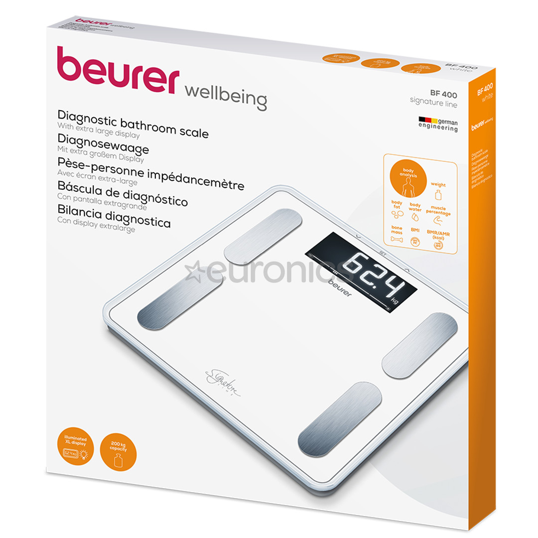 Beurer BF 400 Signature Line, white - Diagnostic scale