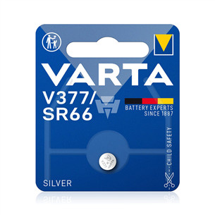 Varta V377/SR66, серебристый - Батарейка 377101401