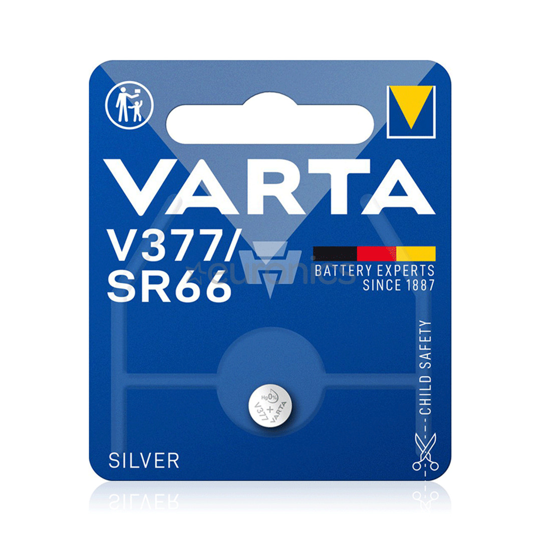 Varta V377/SR66, hõbe - Patarei