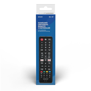 Savio RC-07, Samsung TV, черный - Запасной пульт для телевизора