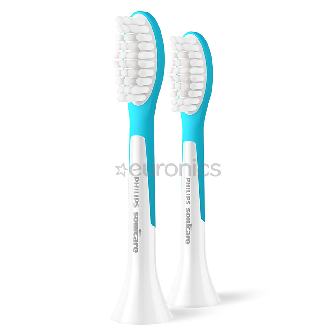 Philips For Kids, 2 pcs, white/blue - Spare brushes
