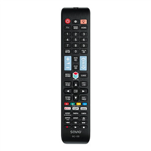 Savio RC-09, Samsung TV, must - Teleri asenduspult TVPUSARC09