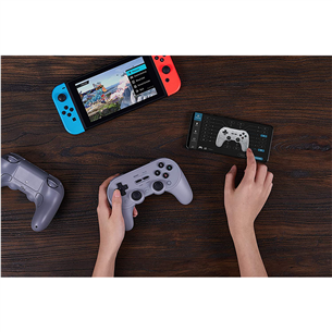 8Bitdo Pro 2, must - Juhtmevaba pult