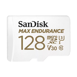 SanDisk Max Endurance, 128 GB, microSDHC, white - Memory card SDSQQVR-128G-GN6IA