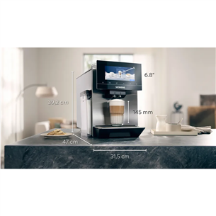 Siemens EQ900, roostevaba teras - Espressomasin