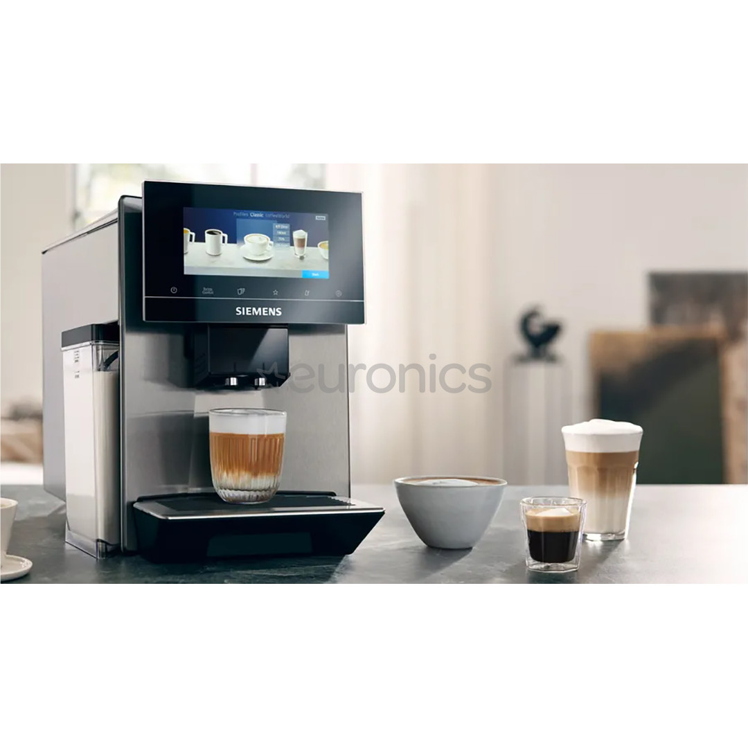 Siemens EQ900, нерж. сталь - Кофемашина