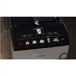 Siemens EQ500, must/hõbedane - Espressomasin