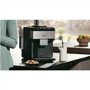 Siemens EQ500, must/hõbedane - Espressomasin
